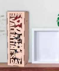 Valentine wine box