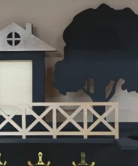 Wall Mounted House Key Holder