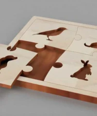Wooden Puzzle Toy for Toddlers