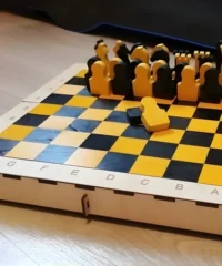 Wooden Travel Chess Set