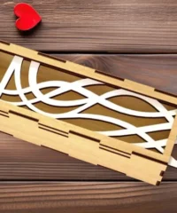 Wooden storage box