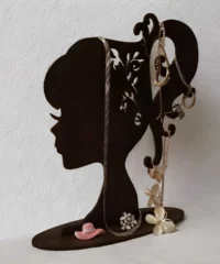 Barbie jewelry holder