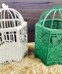 Birdcage tealight candle holder