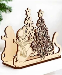 Christmas napkin holder tissue