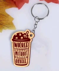 Coffee Cup Keychain