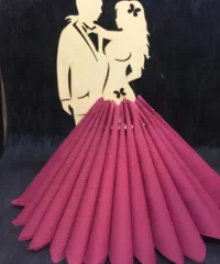 Couple tissue paper holder