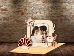 Crab Photo Frame Crab Photo Frame