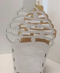 Cupcake flower gift