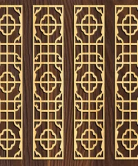 Design pattern panel screen