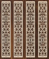 Design pattern panel screen