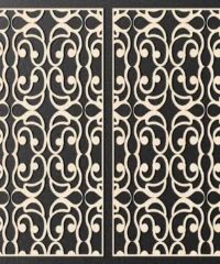 Design pattern panel screen