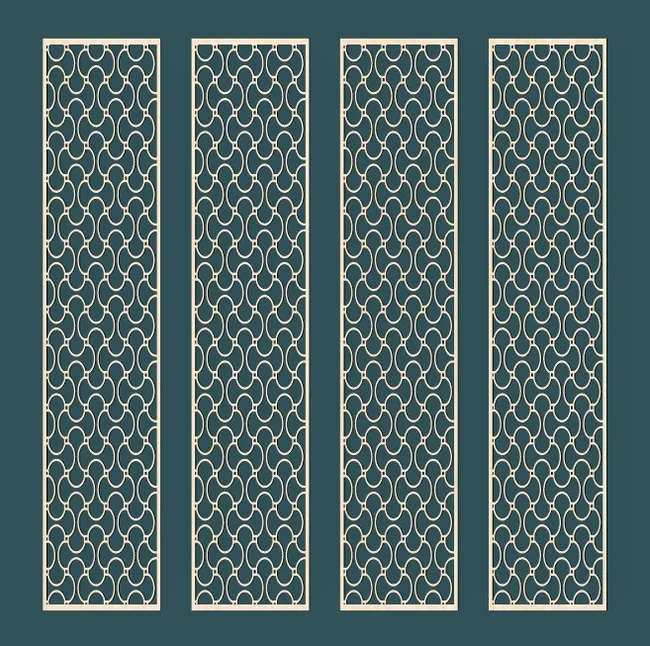 Design pattern panel screen