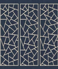 Design pattern panel screen
