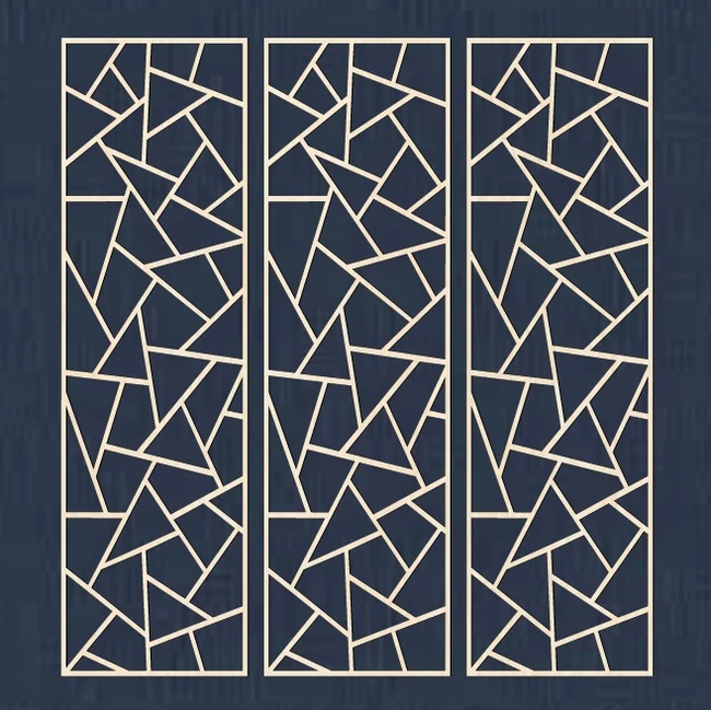 Design pattern panel screen