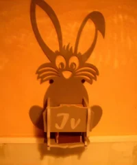 Easter bunny egg holder