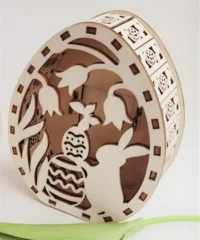 Easter candle holder