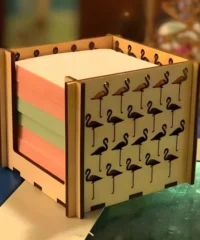 Flamingo post it note