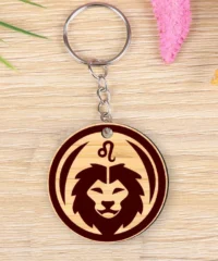 Leo Zodiac Keychain