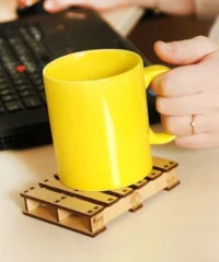 Mini wood pallet