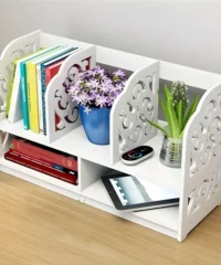 Multifunctional desktop storage shelf
