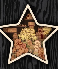 Multilayer mario star