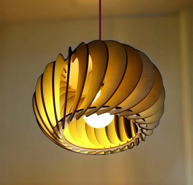 Multilayer wood ceiling