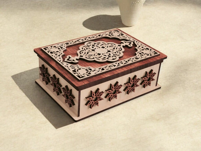 Oriental wooden