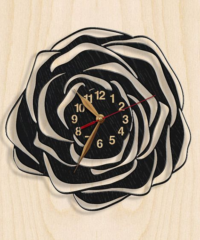 Rose vinyl wall