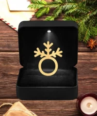 Snowflake Christmas Ring