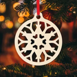 Snowflake Christmas Tree Ball Snowflake Christmas Tree Ball