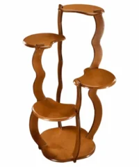 Tier wood plant stand flower pot holder display rack