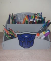 Transformer autobot wooden desk