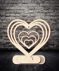 Valentine Hanging Heart Stand