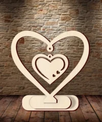 Valentine Hanging Heart Stand