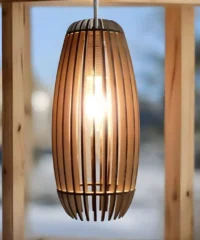 Wood lamp