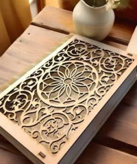 Wooden book box