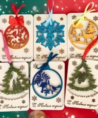 Wooden christmas