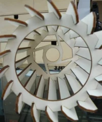 Wooden lamp
