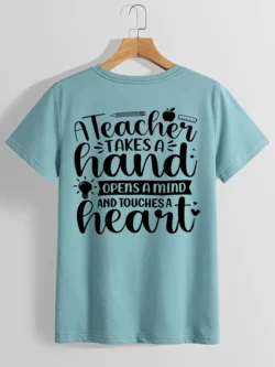 A Teacher Takes A Hand Opens A Mind And Touches A Heart