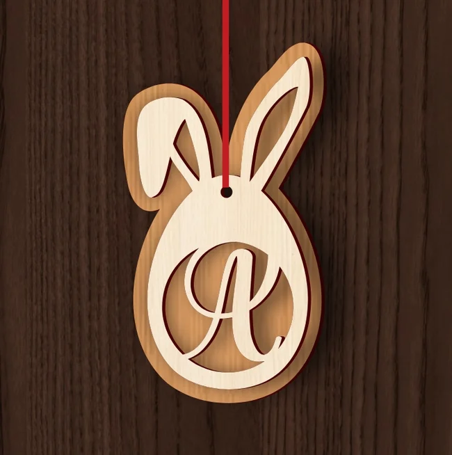 Alphabet Easter Sign A