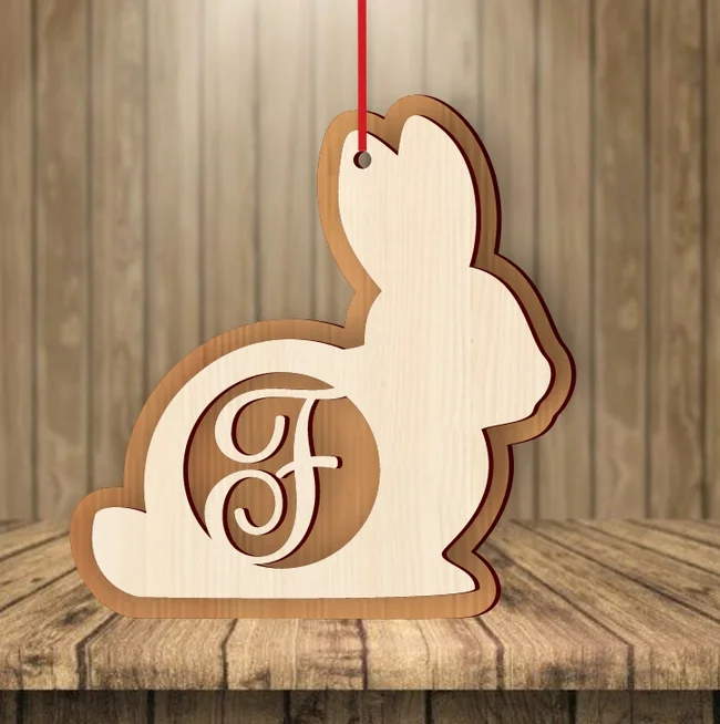 Alphabet Easter Sign F