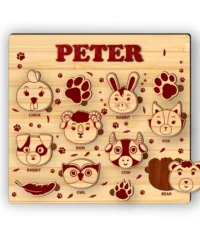 Animal Face Custom Puzzle