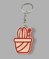 Cactus Keychain