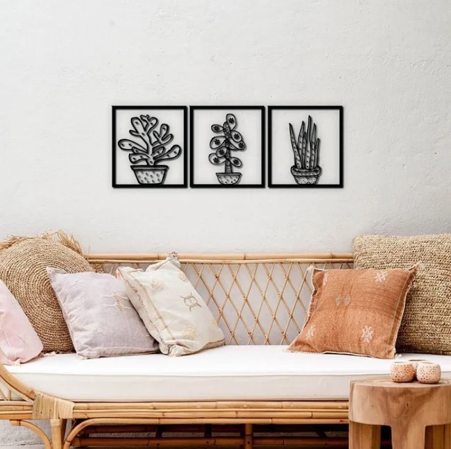 Cactus Wall Decor