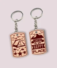 Camping Keychain