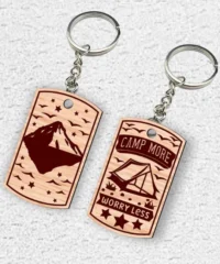 Camping Keychain