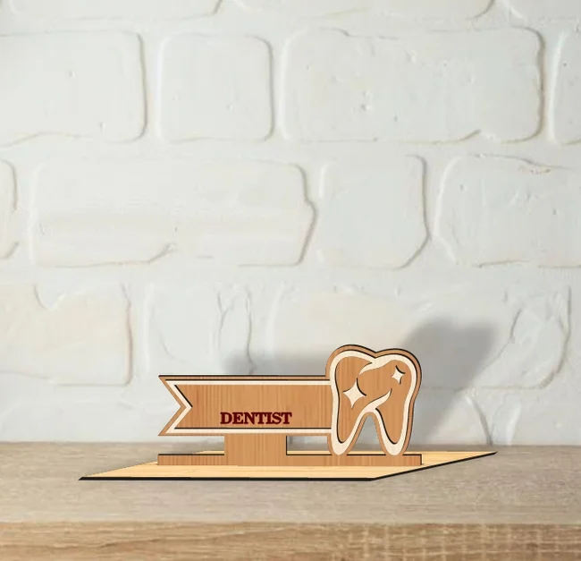 Dentist Doctors Desk Nameplate