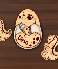 Dinosaur counting puzzle