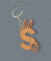 Easter Letter S Keychain Easter Letter S Keychain