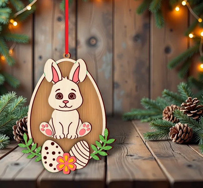 Easter egg ornament